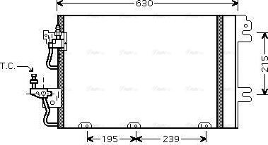 Ava Quality Cooling OL5366D - Kondenser, kondisioner furqanavto.az