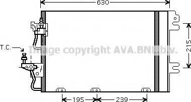 Ava Quality Cooling OL 5366 - Kondenser, kondisioner furqanavto.az