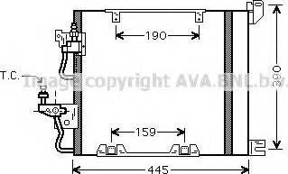 Ava Quality Cooling OL 5368 - Kondenser, kondisioner furqanavto.az