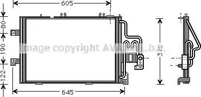 Ava Quality Cooling OL 5307 - Kondenser, kondisioner furqanavto.az