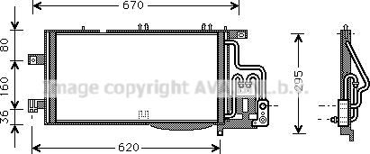 Ava Quality Cooling OL5310D - Kondenser, kondisioner furqanavto.az