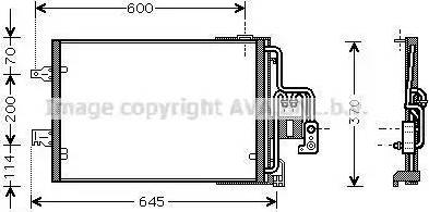 Ava Quality Cooling OL5385D - Kondenser, kondisioner furqanavto.az