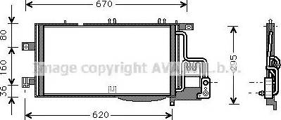 Ava Quality Cooling OL 5370 - Kondenser, kondisioner furqanavto.az