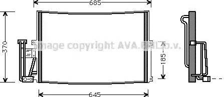 Ava Quality Cooling OL 5241 - Kondenser, kondisioner furqanavto.az