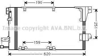 Ava Quality Cooling OL5251D - Kondenser, kondisioner furqanavto.az