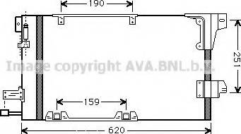 Ava Quality Cooling OL 5251 - Kondenser, kondisioner furqanavto.az