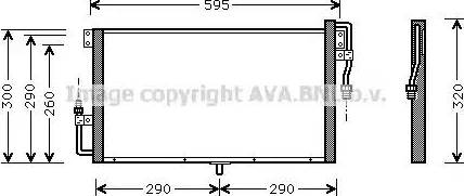 Ava Quality Cooling OL 5268 - Kondenser, kondisioner furqanavto.az