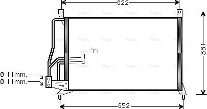 Ava Quality Cooling OL 5231 - Kondenser, kondisioner furqanavto.az