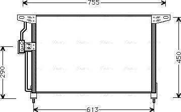 Ava Quality Cooling OL 5228 - Kondenser, kondisioner furqanavto.az