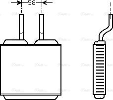 Ava Quality Cooling OL 6197 - İstilik dəyişdiricisi, daxili isitmə furqanavto.az