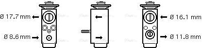 Ava Quality Cooling OL 1352 - Genişləndirici klapan, kondisioner furqanavto.az