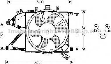 Ava Quality Cooling OL 7520 - Fen, radiator furqanavto.az