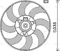 Ava Quality Cooling OL7602 - Fen, radiator furqanavto.az