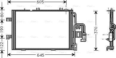 Ava Quality Cooling OLA5369 - Kondenser, kondisioner furqanavto.az