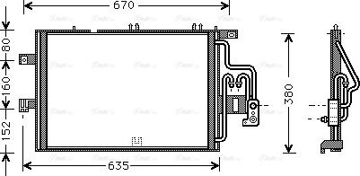 Ava Quality Cooling OLA5309 - Kondenser, kondisioner furqanavto.az