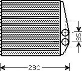 Ava Quality Cooling OLA6355 - İstilik dəyişdiricisi, daxili isitmə furqanavto.az