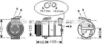 Ava Quality Cooling OL K138 - Kompressor, kondisioner furqanavto.az