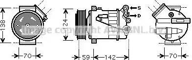 Ava Quality Cooling OL K450 - Kompressor, kondisioner furqanavto.az