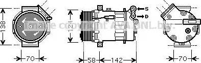 Ava Quality Cooling OL K465 - Kompressor, kondisioner furqanavto.az