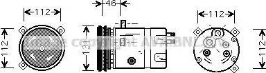 Ava Quality Cooling OL K278 - Kompressor, kondisioner furqanavto.az