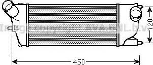 Ava Quality Cooling PE 4345 - Intercooler, şarj cihazı furqanavto.az