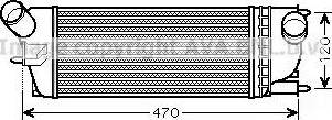 Ava Quality Cooling PE 4336 - Intercooler, şarj cihazı furqanavto.az