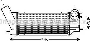 Ava Quality Cooling PE 4279 - Intercooler, şarj cihazı furqanavto.az