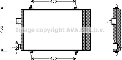 Ava Quality Cooling PE5193D - Kondenser, kondisioner furqanavto.az