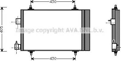 Ava Quality Cooling PE 5193 - Kondenser, kondisioner furqanavto.az