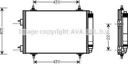 Ava Quality Cooling PE 5209 - Kondenser, kondisioner furqanavto.az