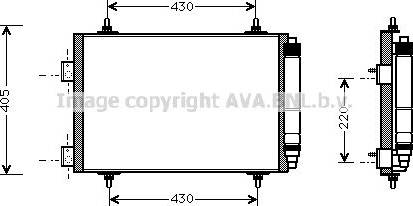 Ava Quality Cooling PE5215D - Kondenser, kondisioner furqanavto.az