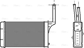 Ava Quality Cooling PE 6049 - İstilik dəyişdiricisi, daxili isitmə furqanavto.az