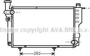 Ava Quality Cooling PE 2096 - Radiator, mühərrikin soyudulması furqanavto.az