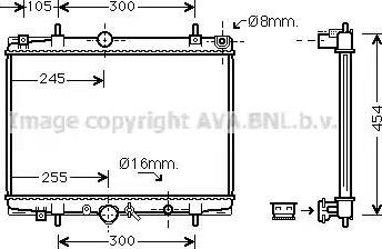 Ava Quality Cooling PE 2200 - Radiator, mühərrikin soyudulması furqanavto.az