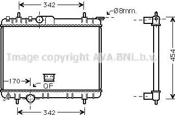 Ava Quality Cooling PE 2210 - Radiator, mühərrikin soyudulması furqanavto.az