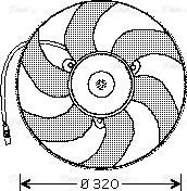 Ava Quality Cooling PE 7513 - Fen, radiator furqanavto.az