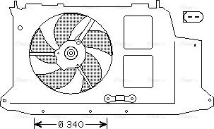 Ava Quality Cooling PE 7532 - Fen, radiator furqanavto.az