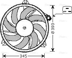 Ava Quality Cooling PE 7524 - Fen, radiator furqanavto.az