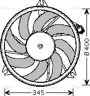 Ava Quality Cooling PE 7520 - Fen, radiator furqanavto.az