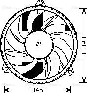 Ava Quality Cooling PE 7528 - Fen, radiator furqanavto.az