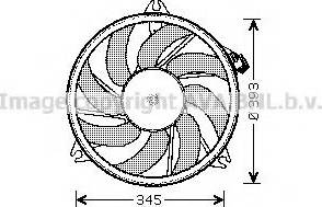 Ava Quality Cooling PE7523 - Fen, radiator furqanavto.az