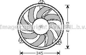 Ava Quality Cooling PE 7527 - Fen, radiator furqanavto.az