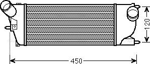 Ava Quality Cooling PEA4345 - Intercooler, şarj cihazı furqanavto.az