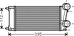 Ava Quality Cooling PEA4343 - Intercooler, şarj cihazı furqanavto.az