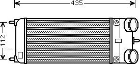 Ava Quality Cooling PEA4353 - Intercooler, şarj cihazı furqanavto.az