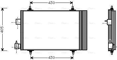 Ava Quality Cooling PEA5193D - Kondenser, kondisioner furqanavto.az