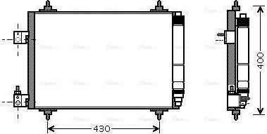 Ava Quality Cooling PEA5286D - Kondenser, kondisioner furqanavto.az