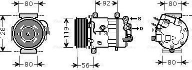 Ava Quality Cooling PEAK320 - Kompressor, kondisioner furqanavto.az