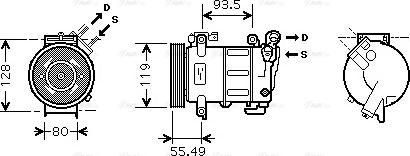 Ava Quality Cooling PE K316 - Kompressor, kondisioner furqanavto.az