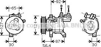 Ava Quality Cooling PE K318 - Kompressor, kondisioner furqanavto.az